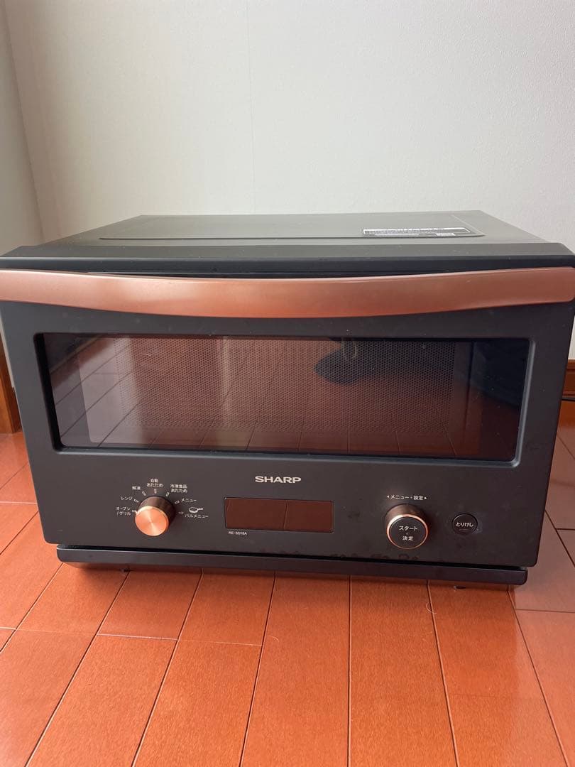 SHARP オーブンレンジ RE-SD18A-B 2024年製　美品　送料込