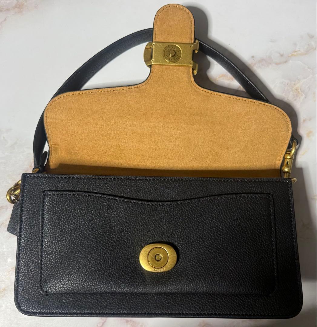 coach タビーショルダーバッグ25 ブラック