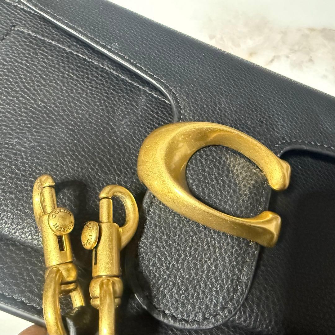 coach タビーショルダーバッグ25 ブラック