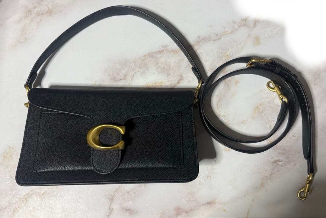 coach タビーショルダーバッグ25 ブラック