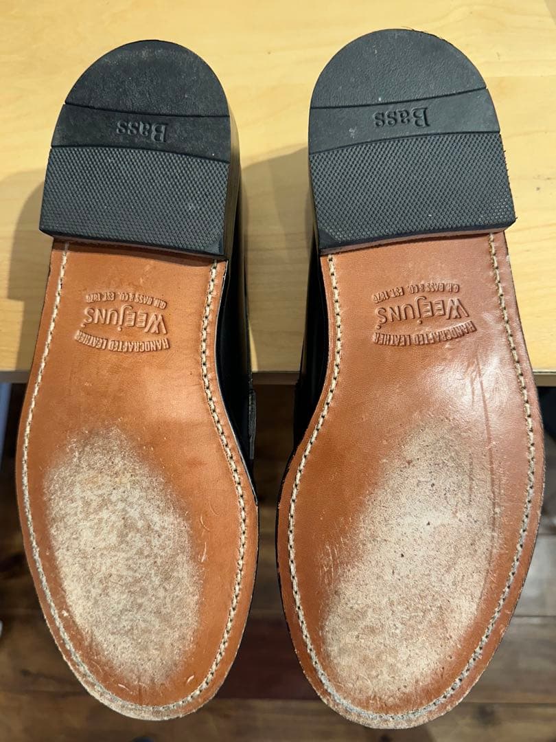 G.H.BASS Weejuns LOGAN レザーソール　26cm ほぼ新品