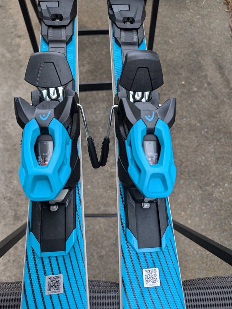 HEAD SLR スキー 青色 バインディング付き