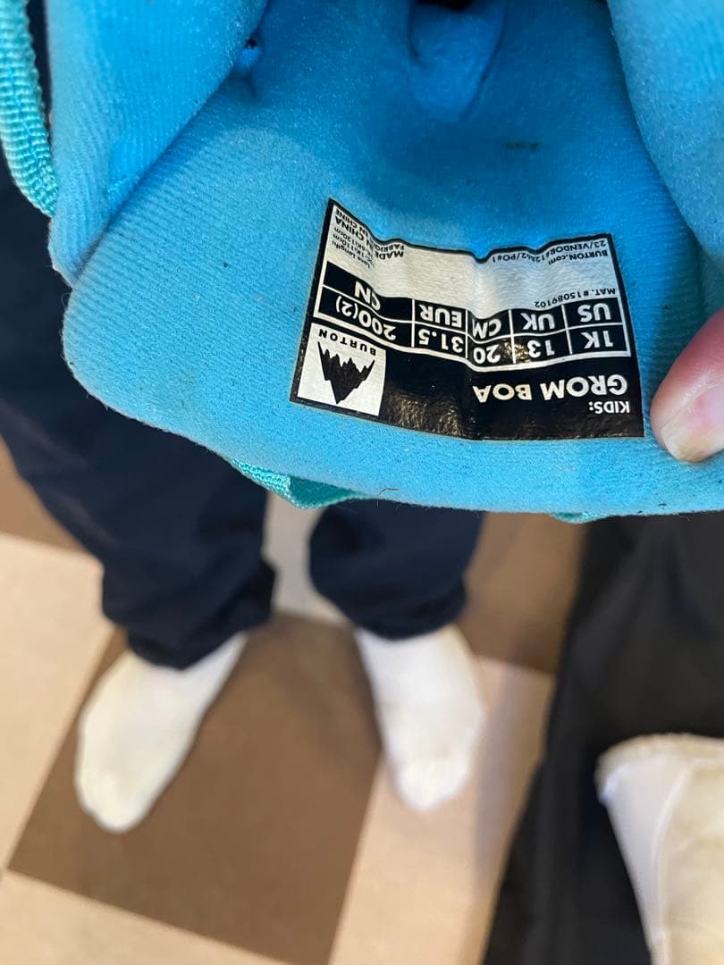 BURTON GROM スノーボードセット