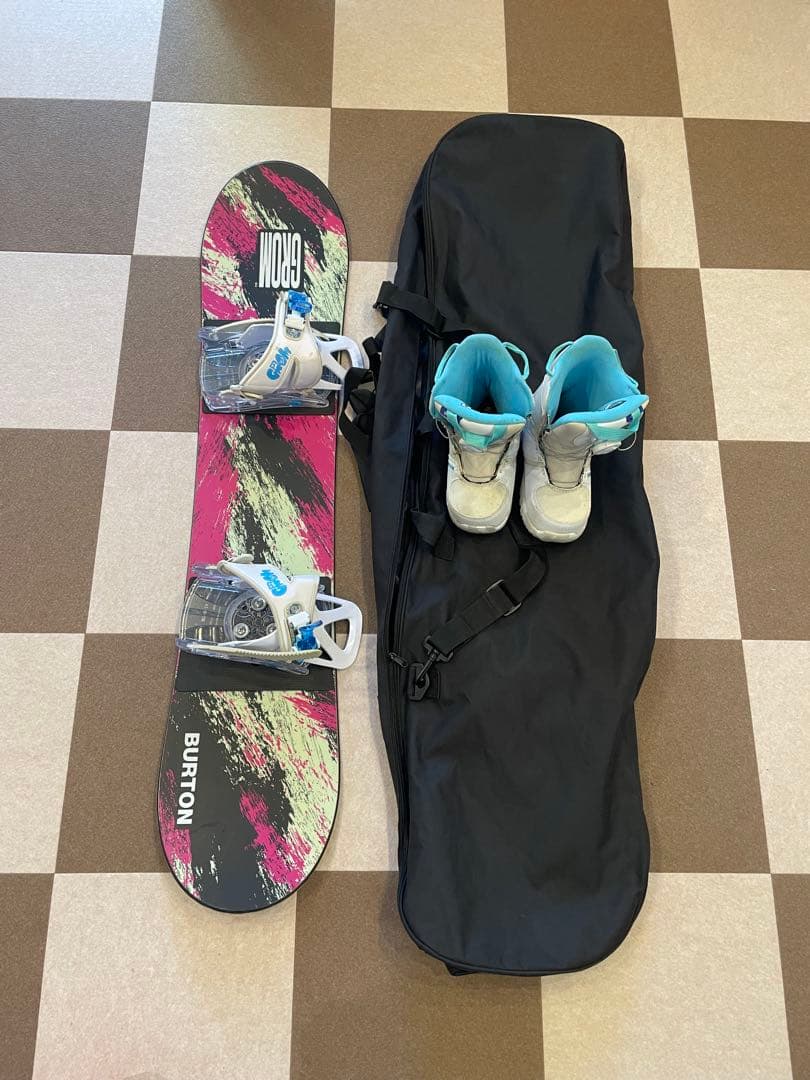 BURTON GROM スノーボードセット