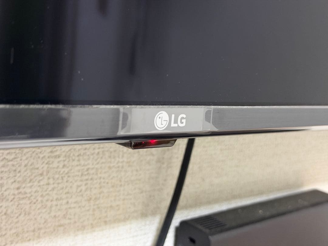 【美品】LG 49型 49SM8100PJB 4Kテレビ 頼める便　送料込み