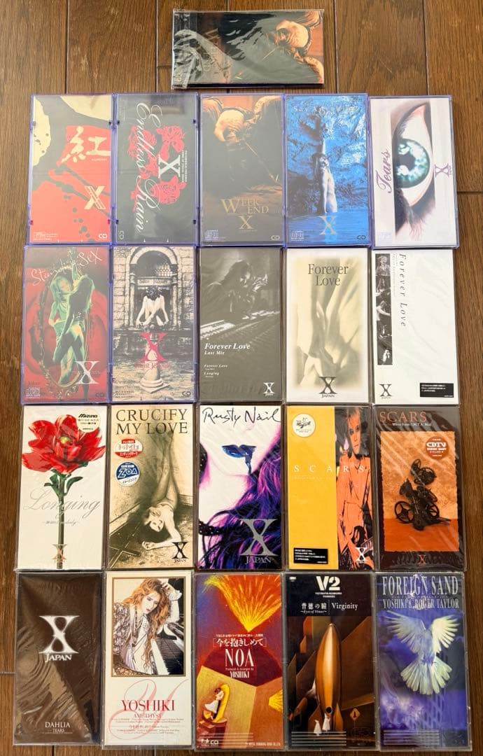 X／X JAPAN 廃盤シングルまとめ 売切レア 初回限定含む