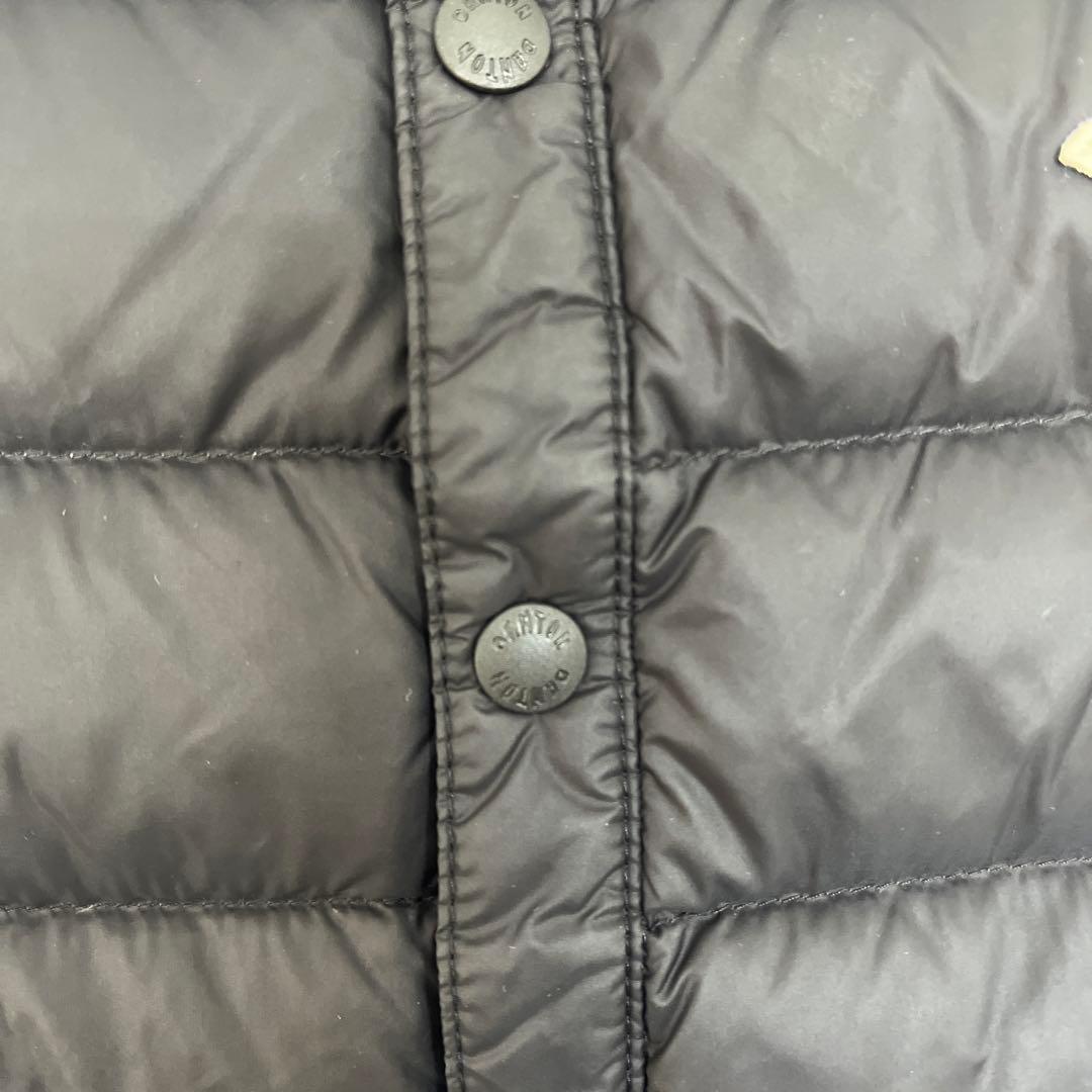 ダントン　インナーダウン 38ベスト　ブラック黒