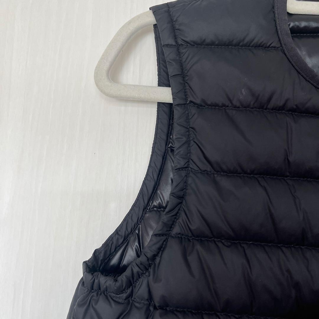 ダントン　インナーダウン 38ベスト　ブラック黒