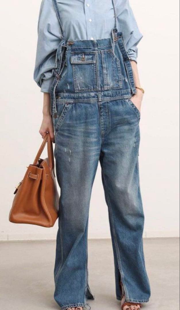 【 L'Appartement 】Denim OVER ALL 34サイズ
