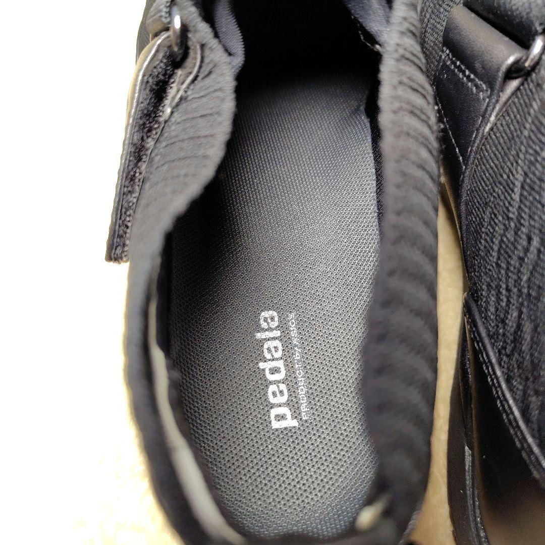 極美品 pedala ペダラ ゴアテックス スニーカー　スリッポン ベルクロ 黒