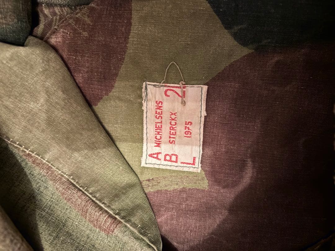 70s België army denison smock jacket