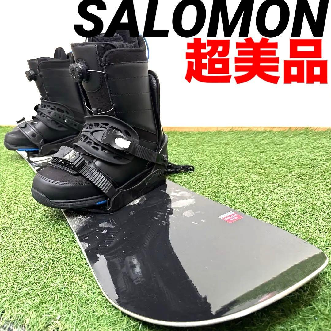 超美品‼️SALOMON 152cm メンズスノーボードセット