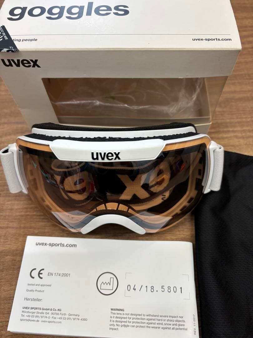 【新品未使用】uvex downhill 2000 VLM ゴーグル