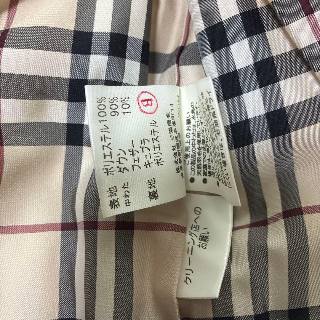 BURBERRY LONDON パープル ダウンベスト サイズ40