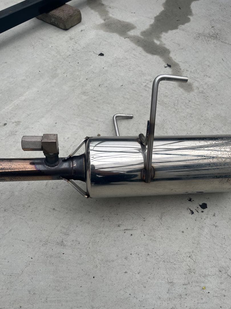 ハイゼットジャンボＳ510PWirus Win ステンレスマフラー 本体