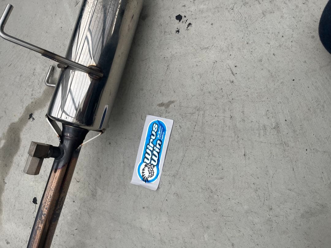 ハイゼットジャンボＳ510PWirus Win ステンレスマフラー 本体