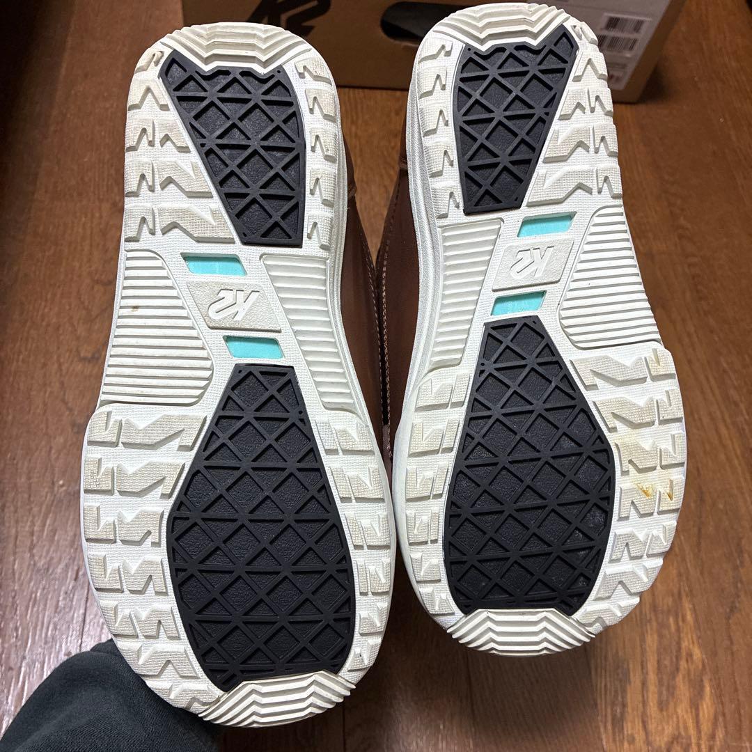 K2 スノーボード　ブーツ　ブラウン　23cn