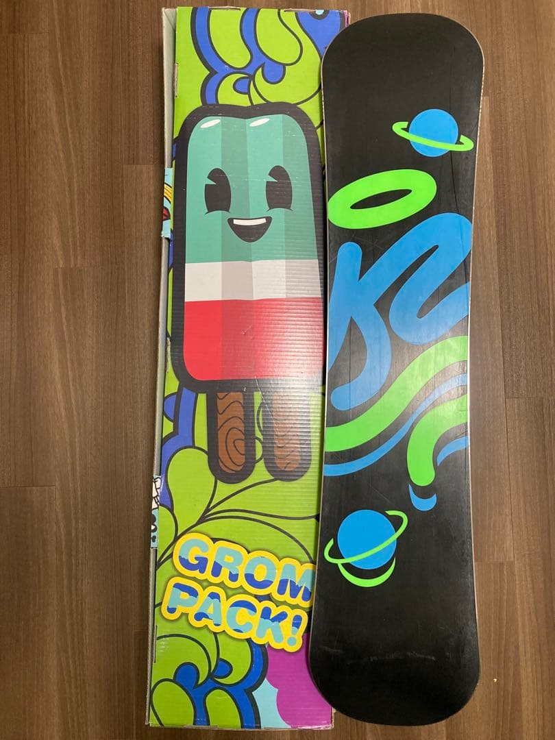 K2 Grom Pack 120cm 3点セット スノーボード キッズ 化粧箱付