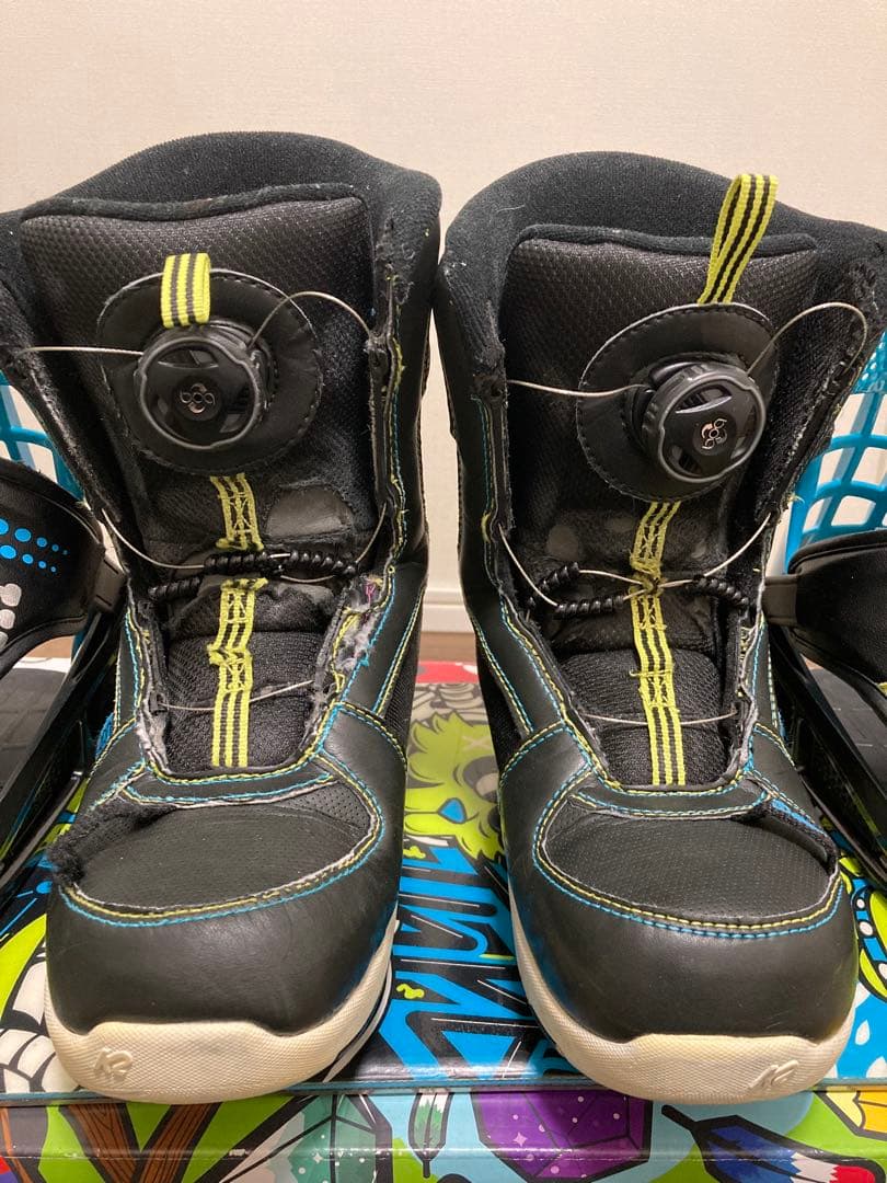 K2 Grom Pack 120cm 3点セット スノーボード キッズ 化粧箱付