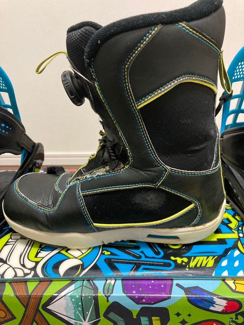 K2 Grom Pack 120cm 3点セット スノーボード キッズ 化粧箱付