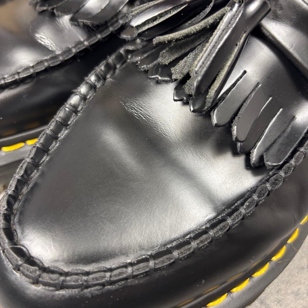 【美品】UK8（27cm）ドクターマーチン タッセルローファー エイドリアン厚底