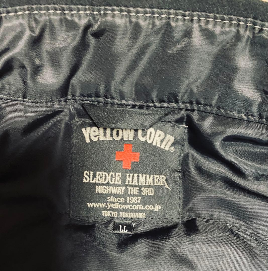 YELLOW CORNイエローコーン ウインタージャケット.XL(LL)黒