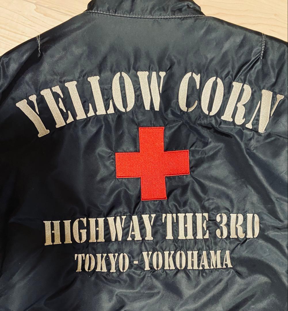 YELLOW CORNイエローコーン ウインタージャケット.XL(LL)黒