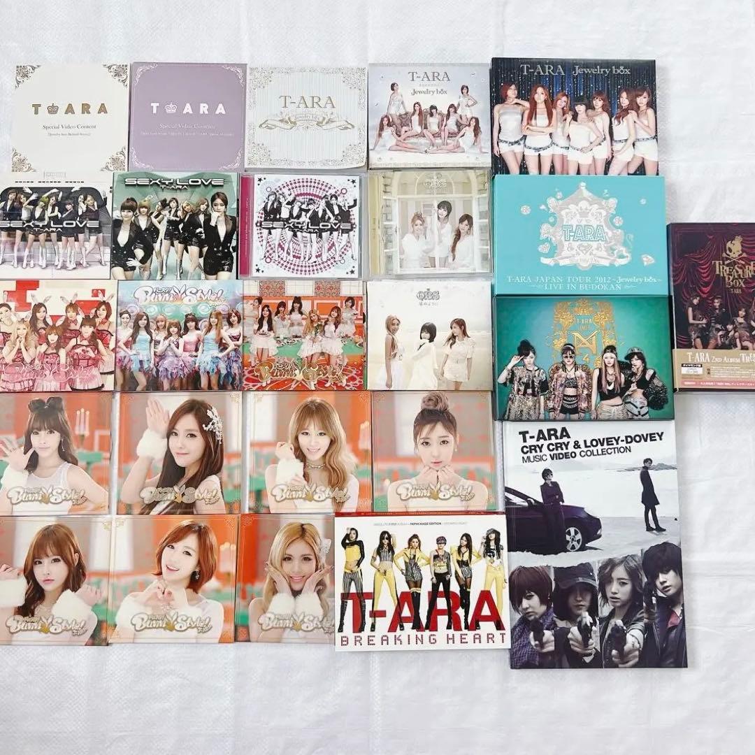 T-ARA ティアラ CD DVD ブルーレイ 特典DVD まとめ売り