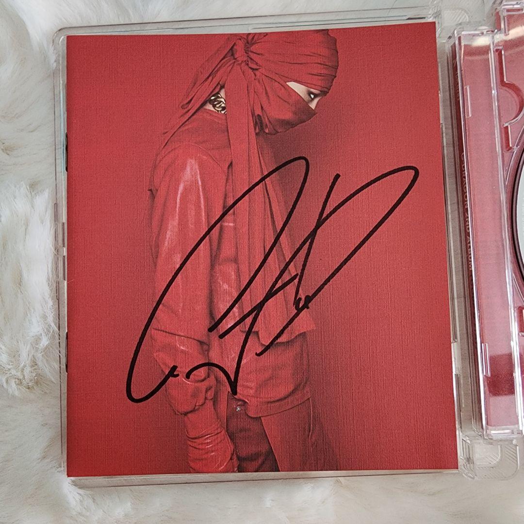 直筆サイン入りG-DRAGON ALBUM クーデター