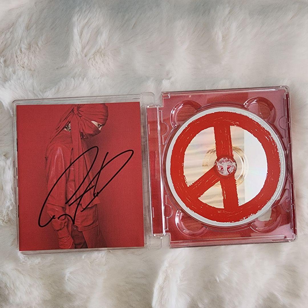 直筆サイン入りG-DRAGON ALBUM クーデター