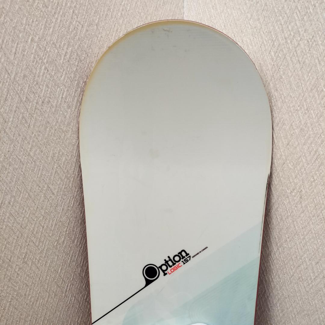 Option boards LOGIC 157cm ビンディング付セット