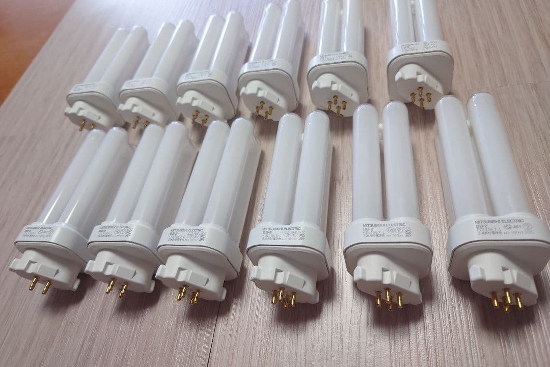 MITSUBISHI 18W 蛍光灯 FDL18EX-L 電球色12個セット