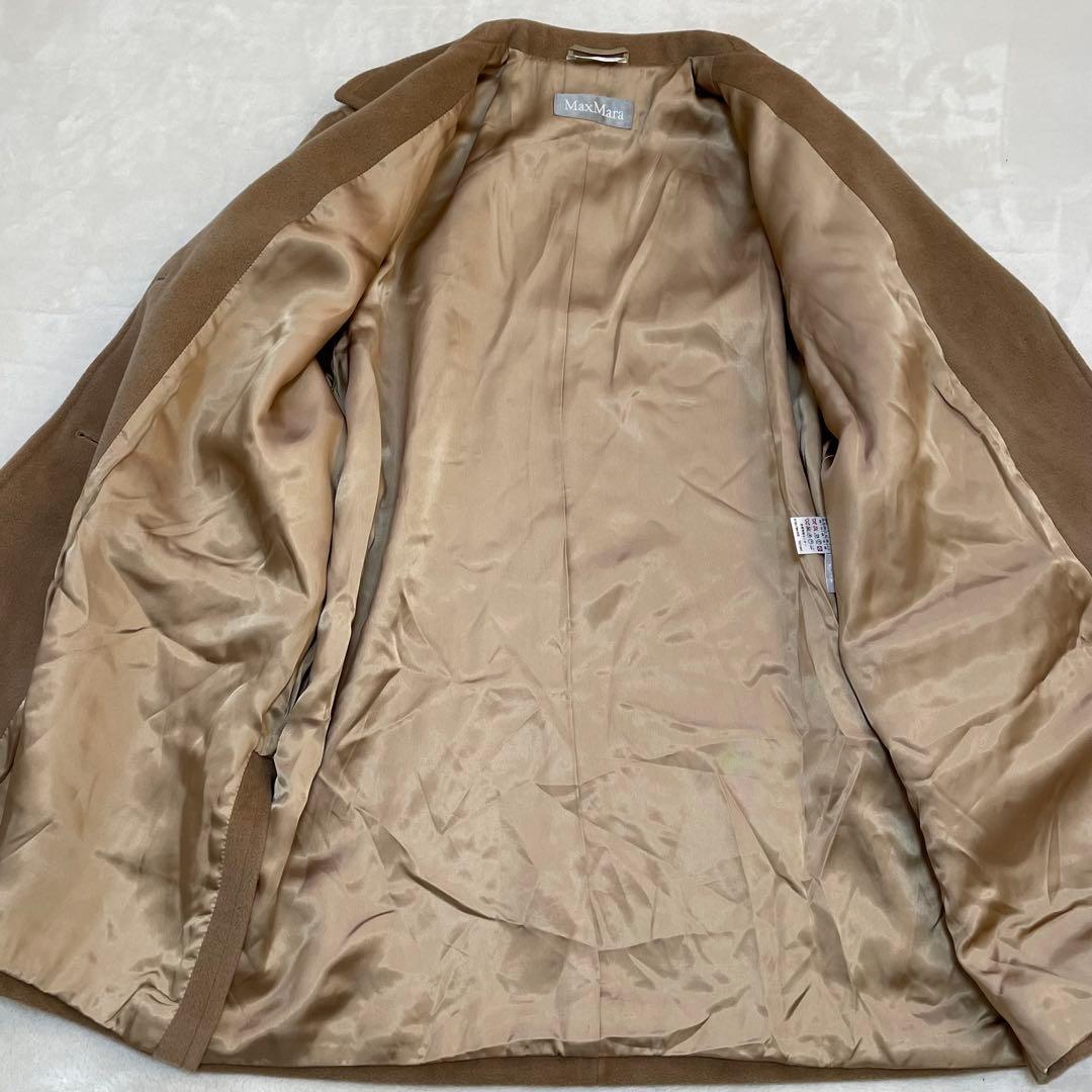 【幻の48サイズ】マックスマーラ ロング チェスターコート 銀タグ 大きいサイズ