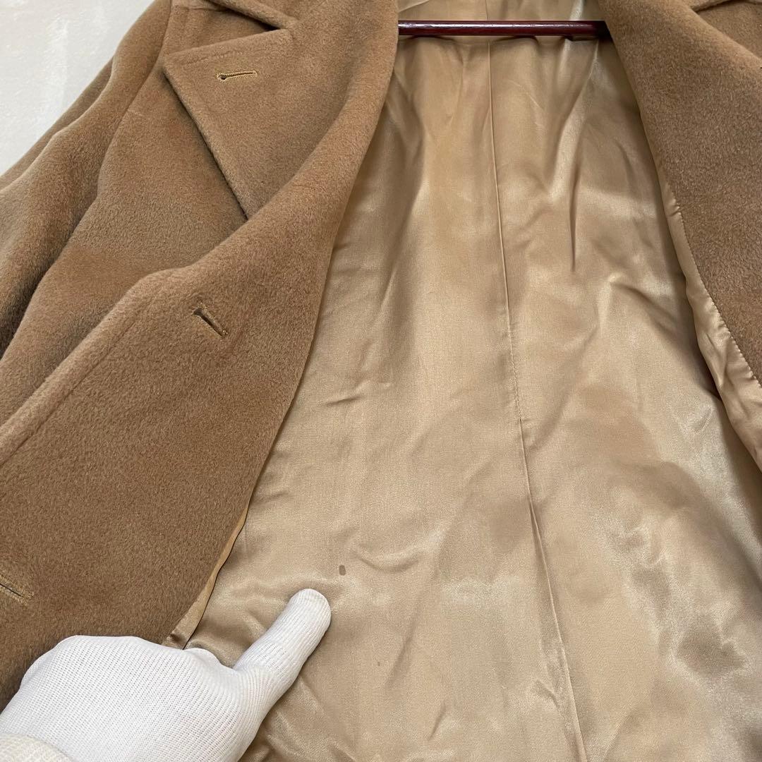 【幻の48サイズ】マックスマーラ ロング チェスターコート 銀タグ 大きいサイズ