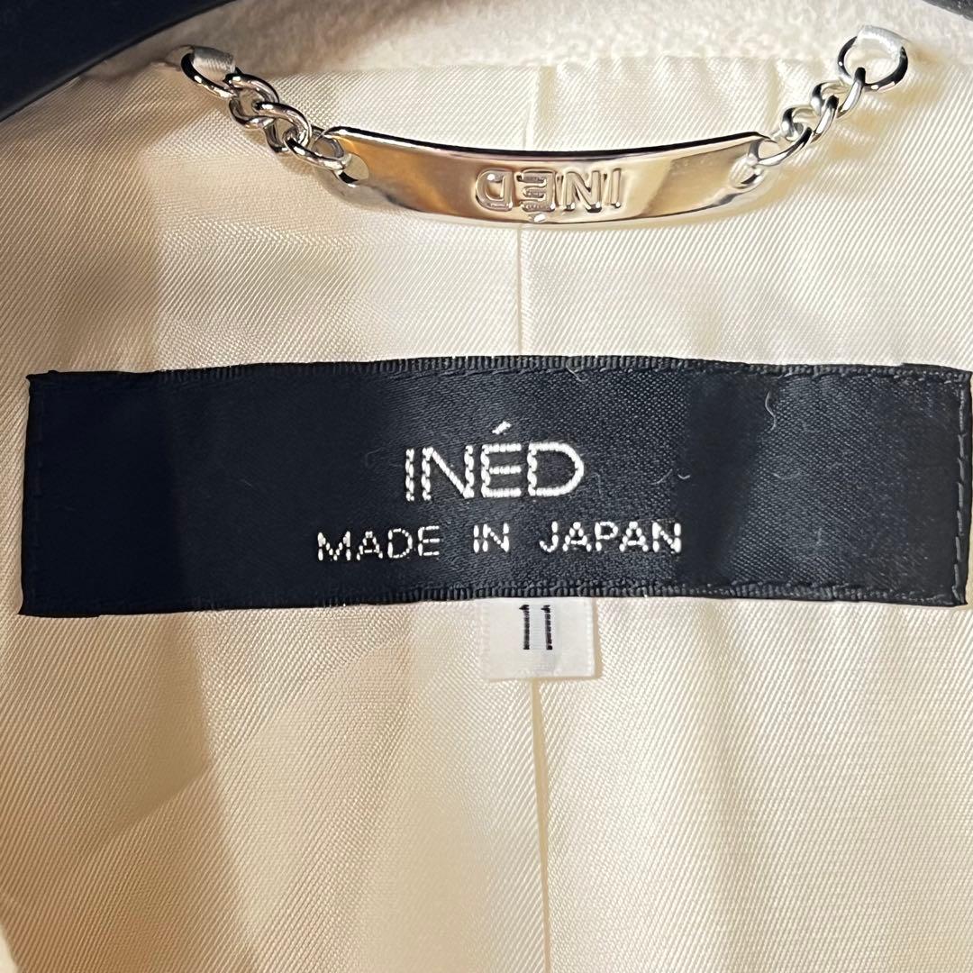 絶対お得❤️INED カシミア、アンゴラ素材使用のロングコート2着おまとめ11号