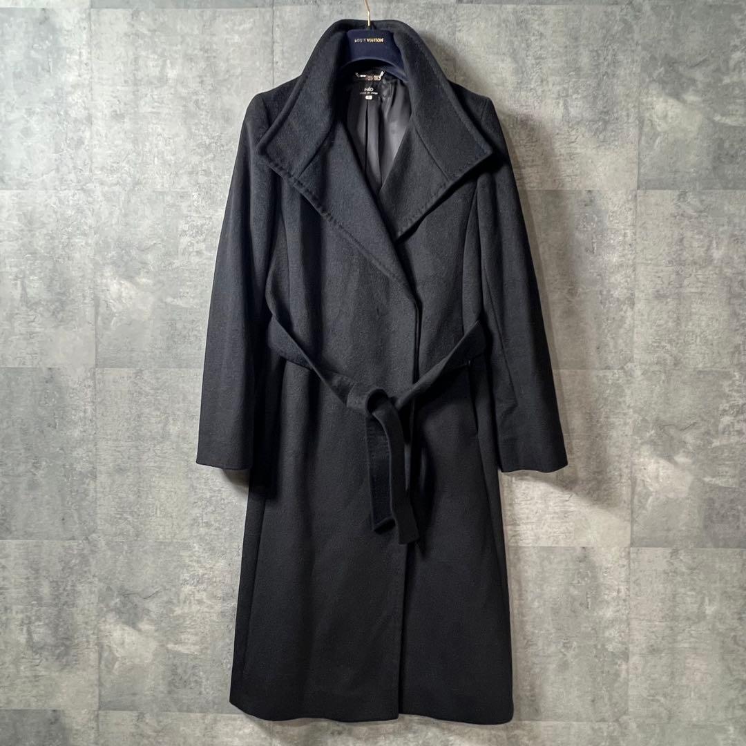 絶対お得❤️INED カシミア、アンゴラ素材使用のロングコート2着おまとめ11号