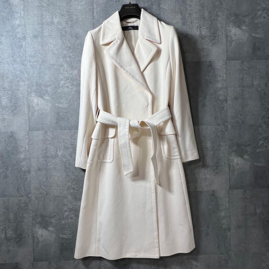 絶対お得❤️INED カシミア、アンゴラ素材使用のロングコート2着おまとめ11号