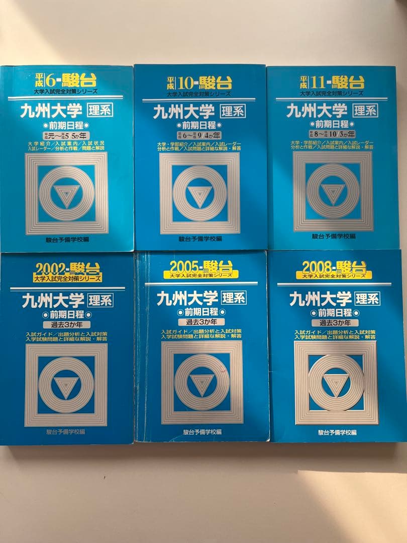 九州大学　青本　理系前期日程　1989年～2023年 35年分　過去問　赤本