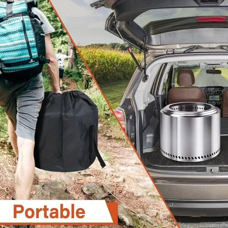 大型二次燃焼ストーブ ソロストーブ ボンファイアー 新品未使用品