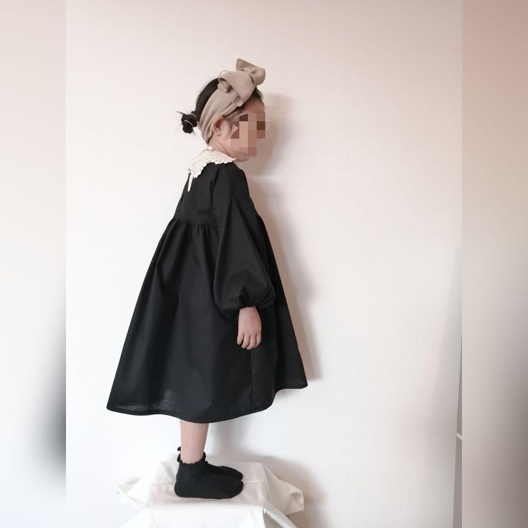 りか　110 ハンドメイド　フォーマル　ワンピ入園式8090100120