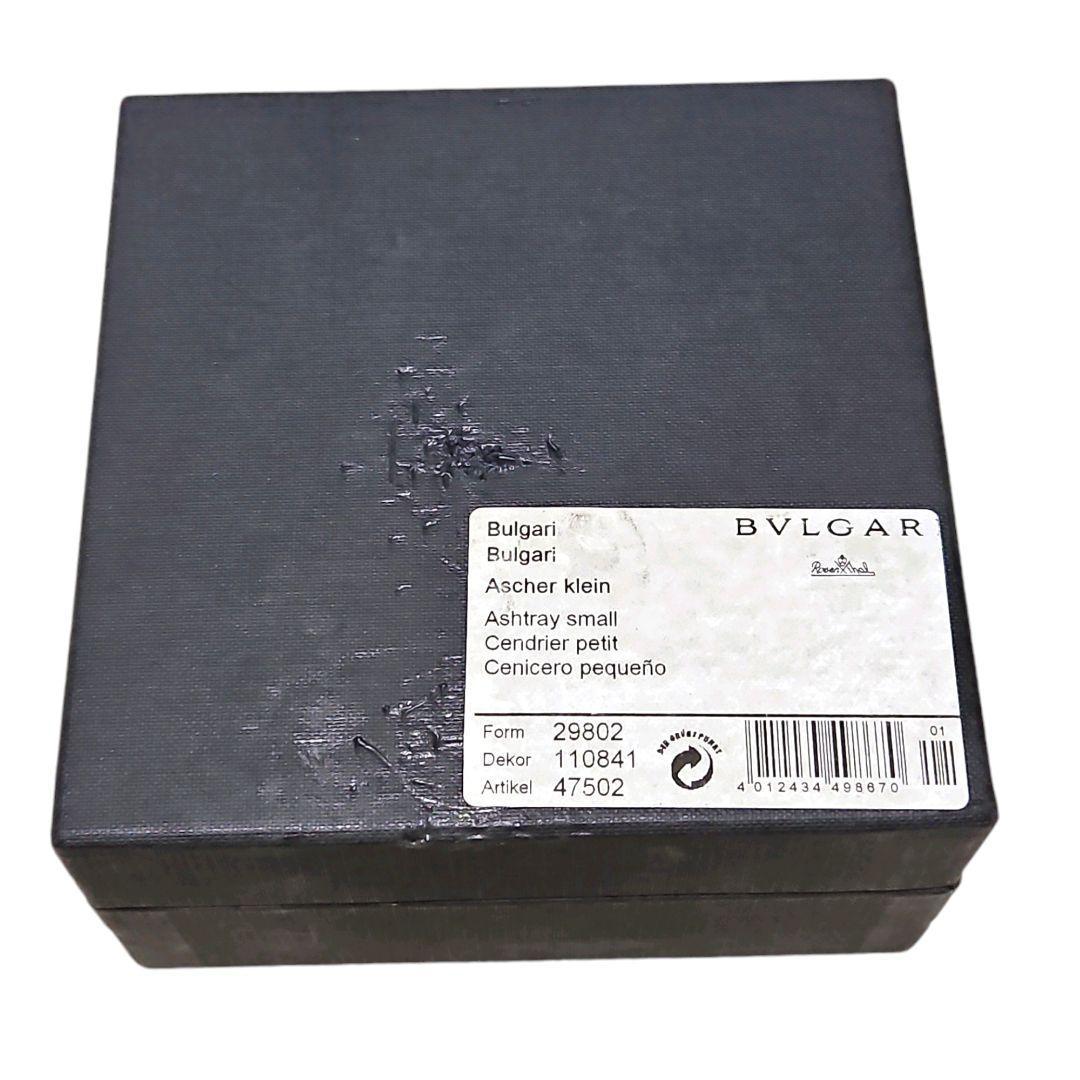 【極美品】BVLGARI×ロゼンタール クリスタル 灰皿 箱付き 置物 陶器