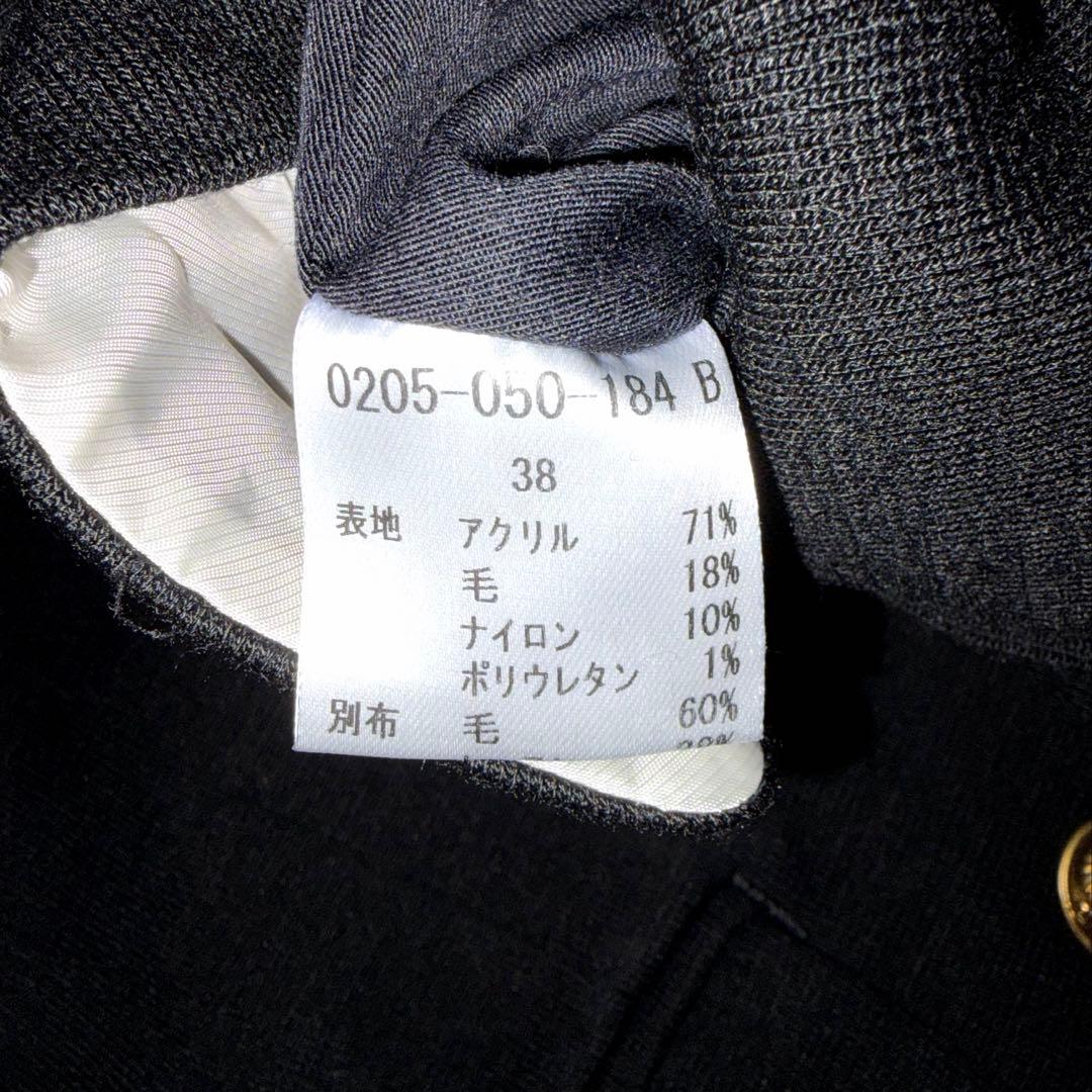 希少✨ダブルスタンダードクロッシング　紺ブレ　金ボタン　ダブルブレストジャケット