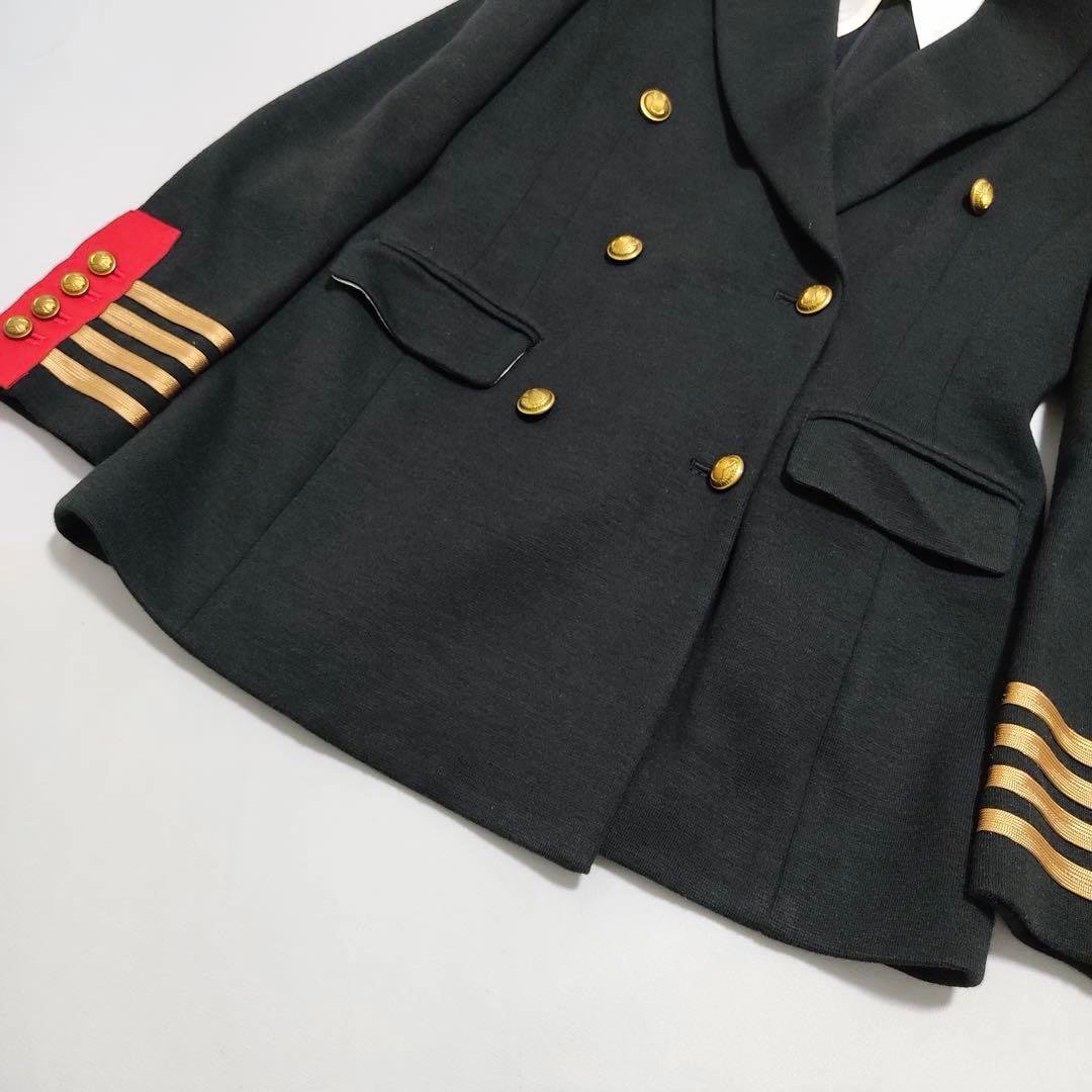 希少✨ダブルスタンダードクロッシング　紺ブレ　金ボタン　ダブルブレストジャケット