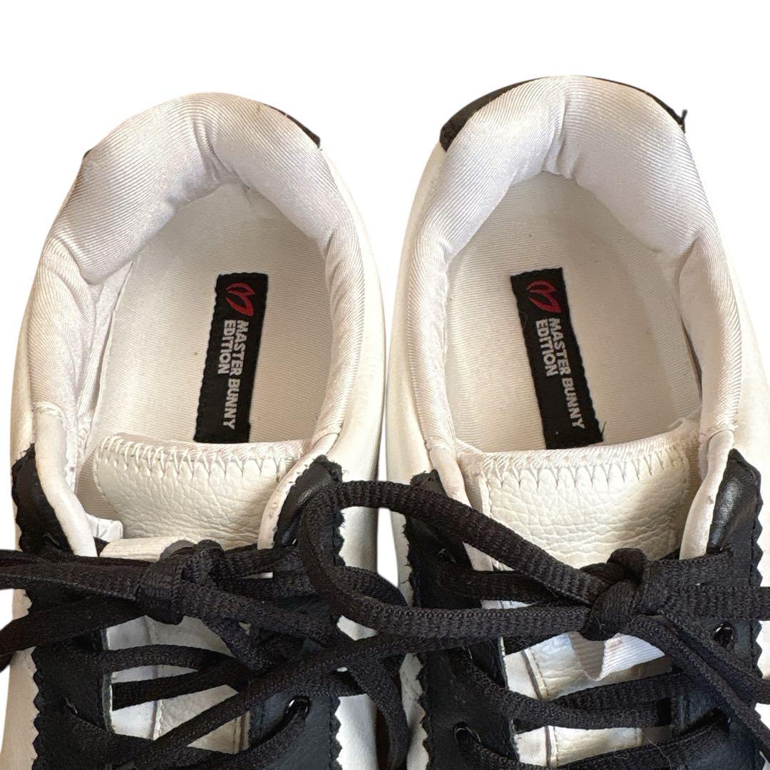 マスターバニー ゴルフシューズ （25.5㌢） スパイクレス ホワイト 良品