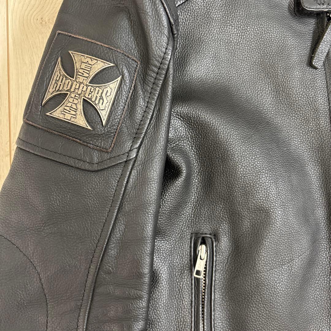 希少WEST CHOPPERS COAST シングルライダースジャケットMサイズ