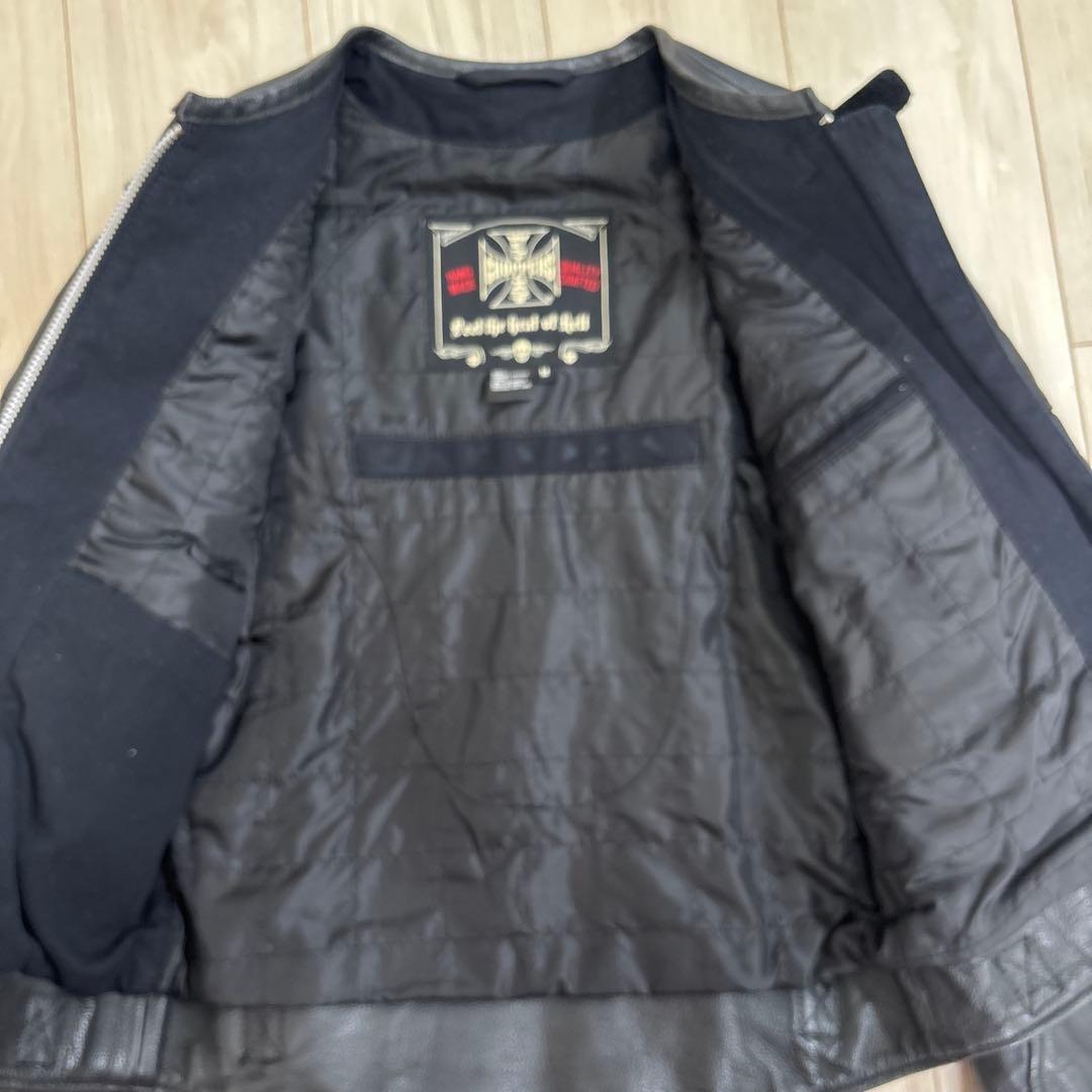 希少WEST CHOPPERS COAST シングルライダースジャケットMサイズ