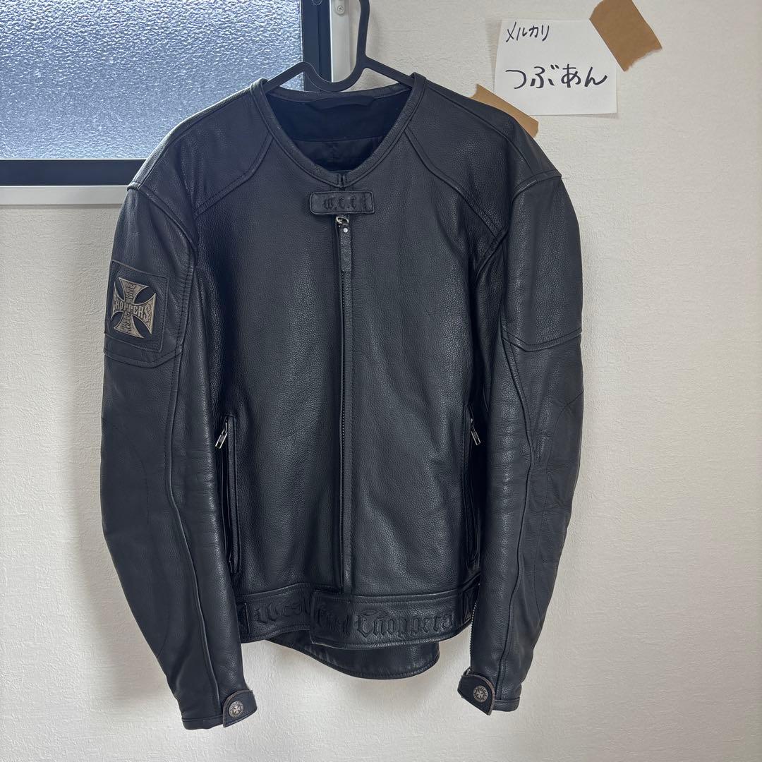 希少WEST CHOPPERS COAST シングルライダースジャケットMサイズ