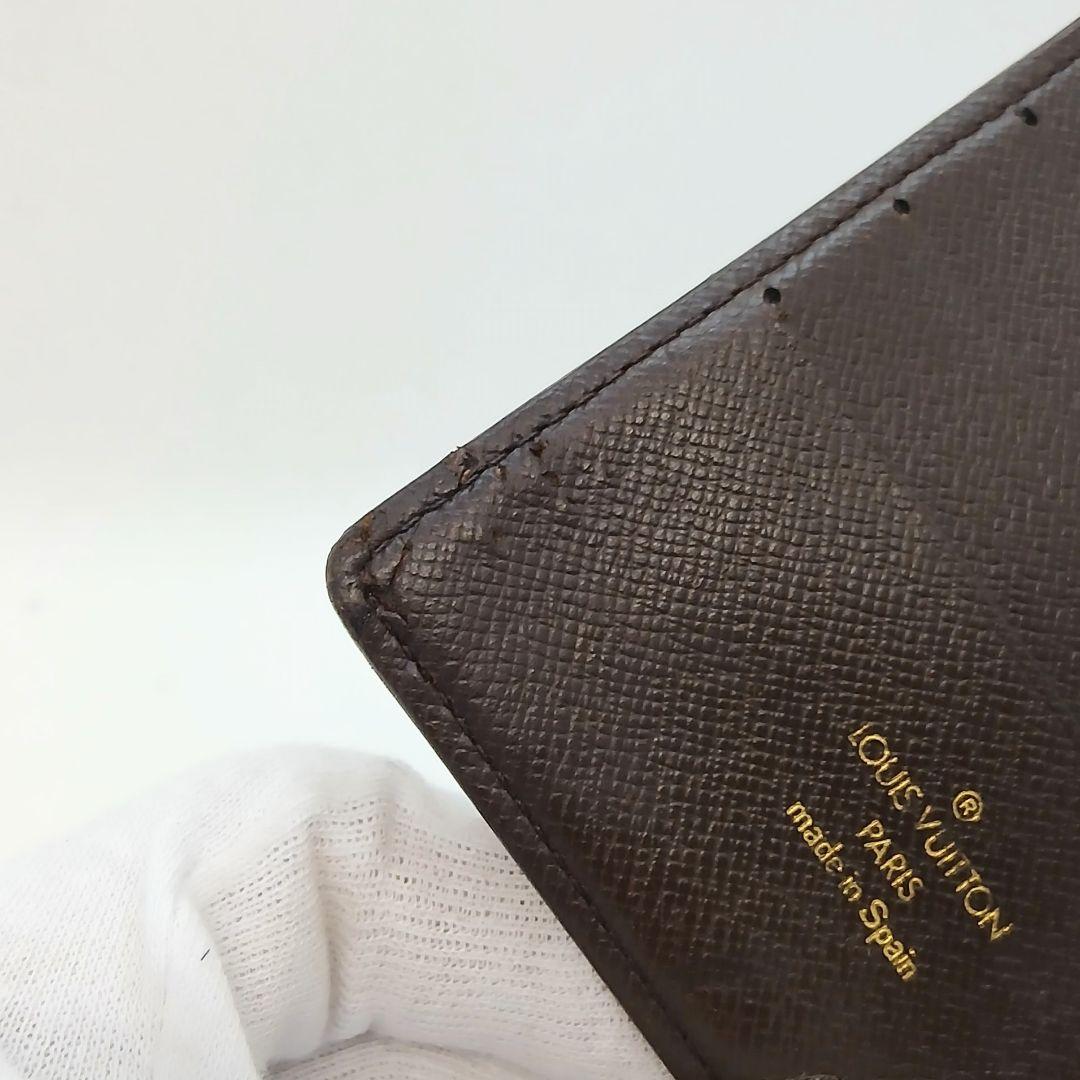 ★良品★ルイヴィトン ダミエ ポルトフォイユ マルコ★二つ折り財布★男女兼用★