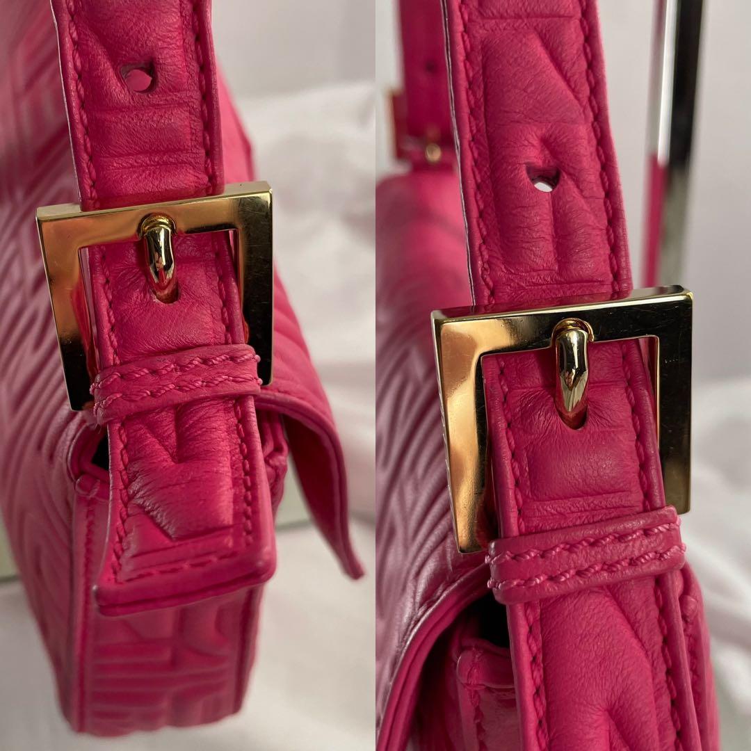 ✨️未使用級✨️ FENDI フェンディ　マンマバケット　ハンドバッグ　レザー