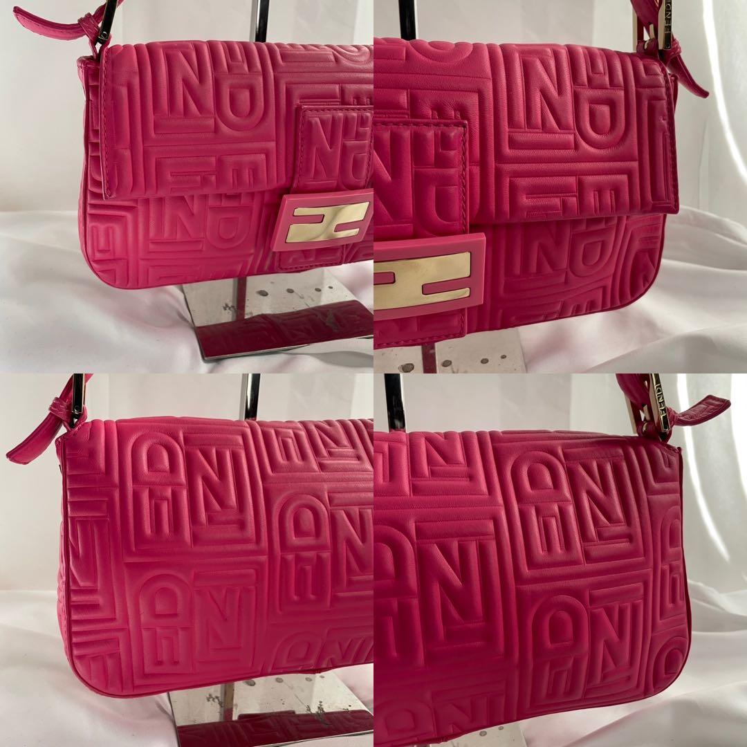 ✨️未使用級✨️ FENDI フェンディ　マンマバケット　ハンドバッグ　レザー